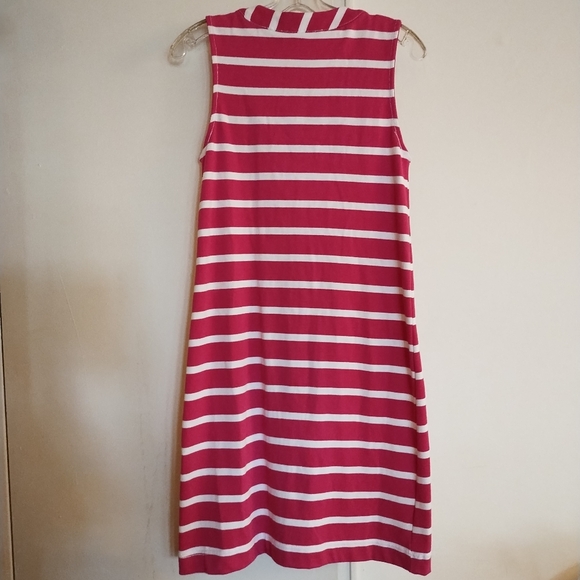 Philosophy Republic Clothing Dark Pink & White Striped Tank Midi Dress Size S - Picture 2 of 11
